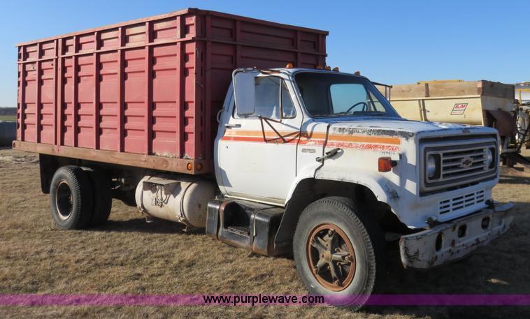 image for item K7210 1979 Chevrolet grain truck