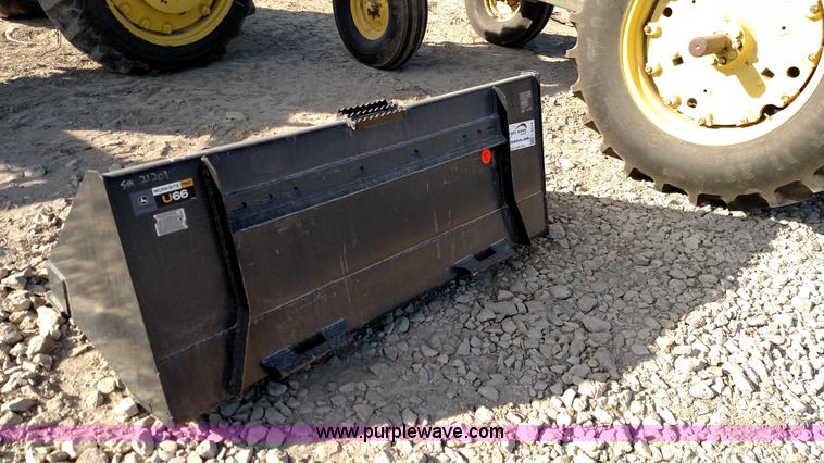 image for item L6519 John Deere Worksite Pro U66 skid steer bucket