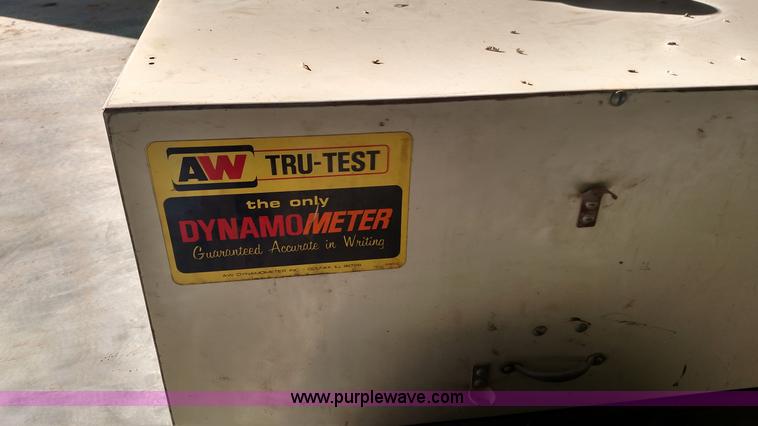 image for item L6521 A&W Tru-Test tractor dynamometer
