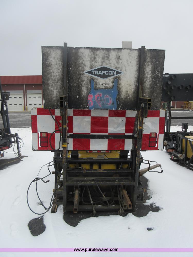 image for item AW9067 Tailgate mounted crash attenuator