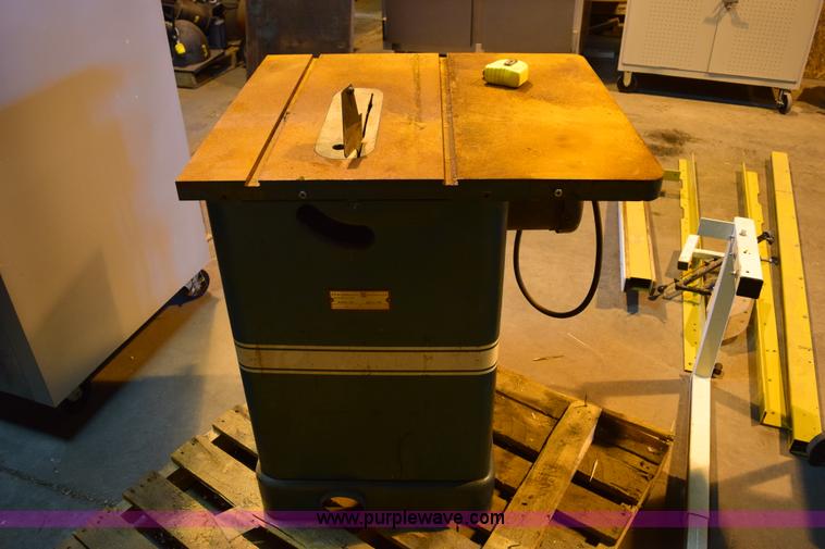 image for item BB9562 Powermatic Houdaille table saw