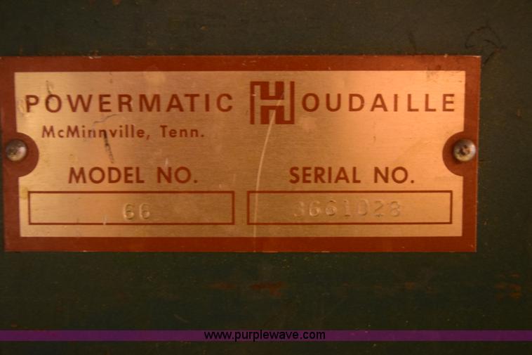 image for item BB9562 Powermatic Houdaille table saw