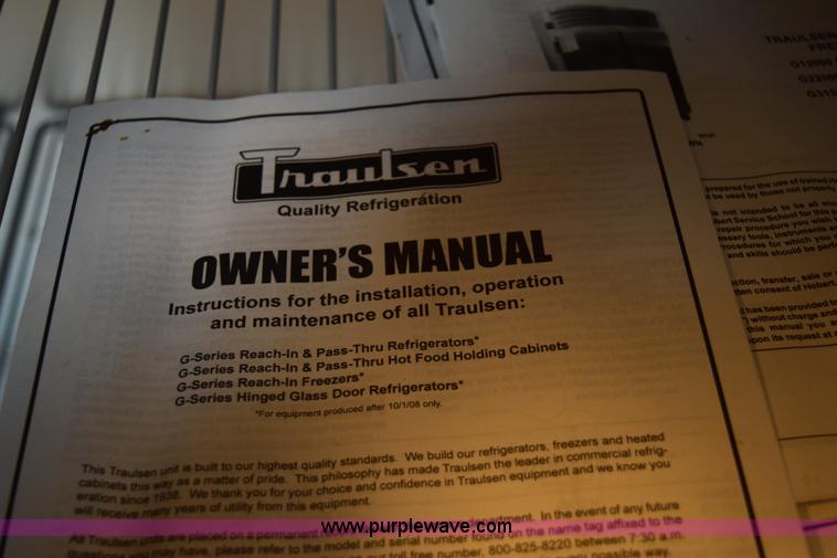 image for item BB9567 Traulsen commercial freezer