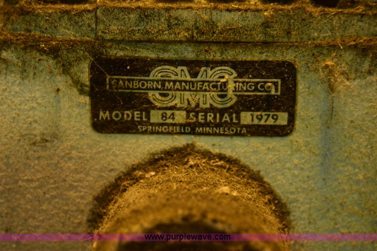 image for item BB9568 Sanborn air compressor