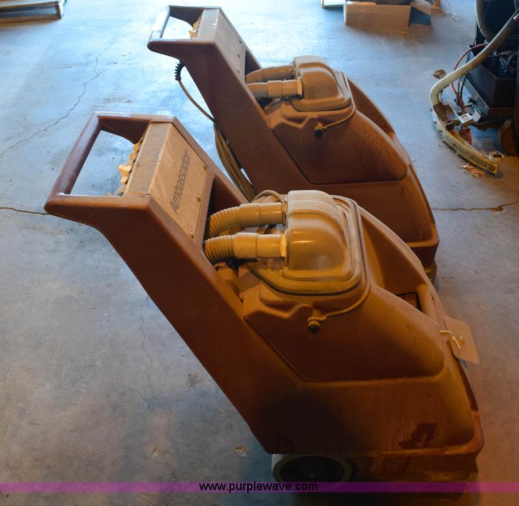 image for item BB9576 (2) Minuteman Ambassador carpet extractors