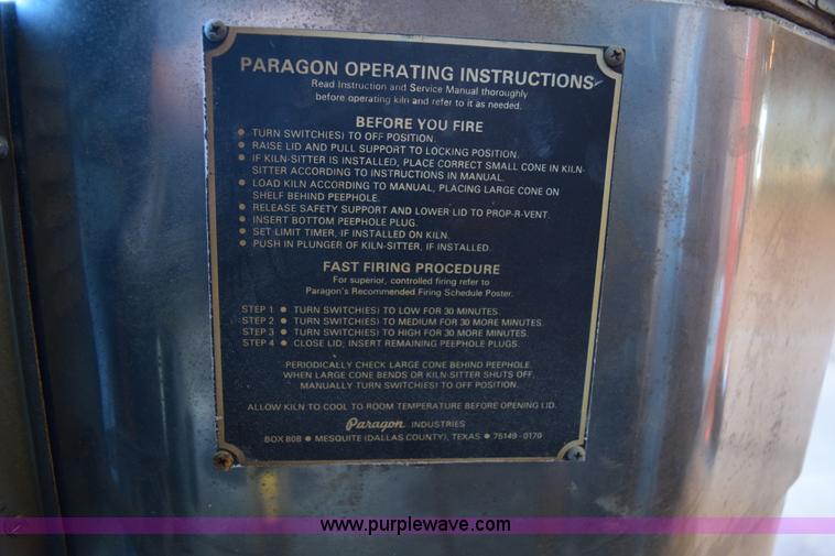 image for item BB9580 Paragon high fire kiln