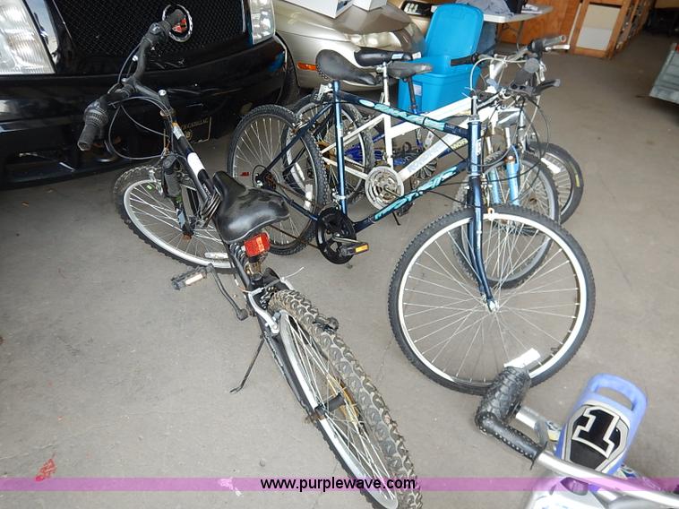 image for item BC9799 (5) assorted bicycles