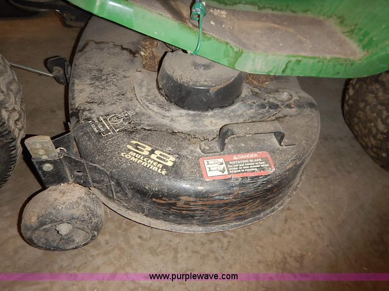 image for item BC9821 John Deere STX38 lawn mower