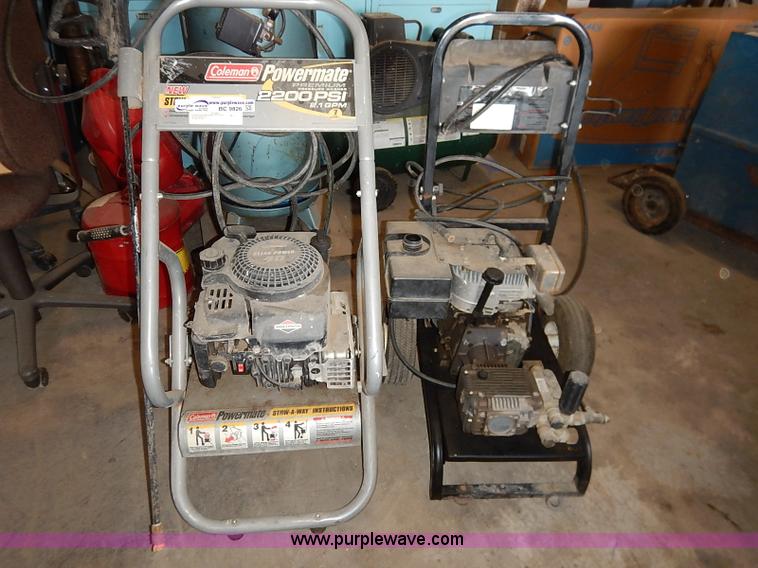 image for item BC9826 (2) pressure washers