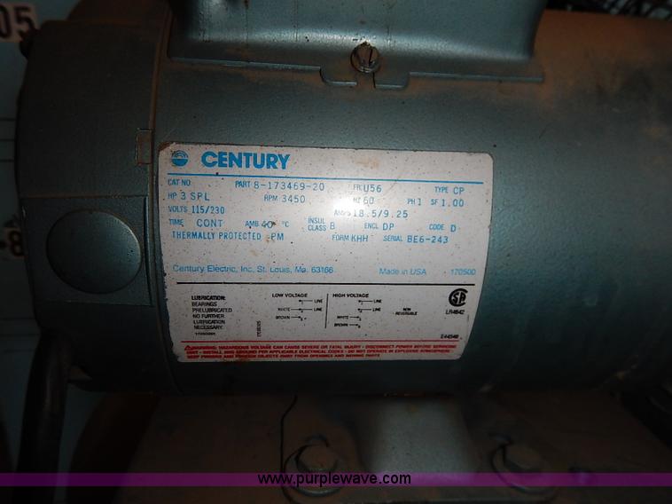 image for item BC9830 Aire custom built air compressor