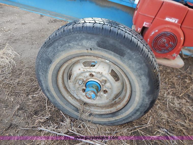 image for item BC9834 Shop built log splitter