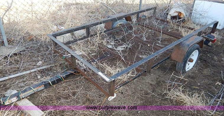 image for item BC9835 Shop built trailer