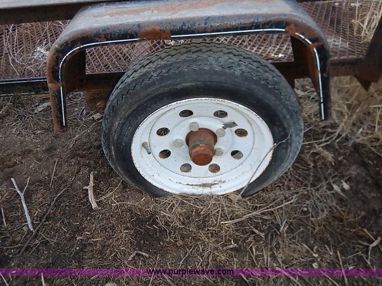 image for item BC9835 Shop built trailer