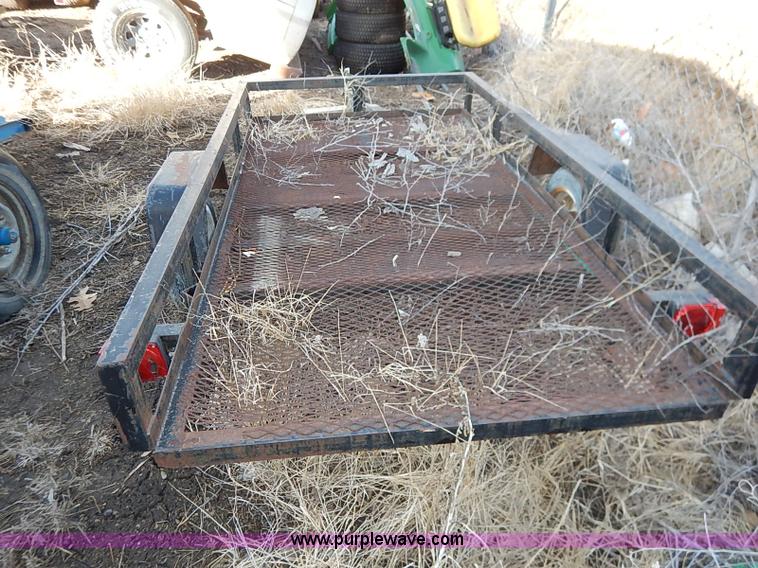 image for item BC9835 Shop built trailer