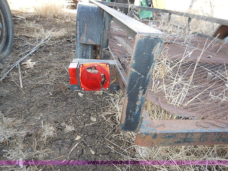 image for item BC9835 Shop built trailer