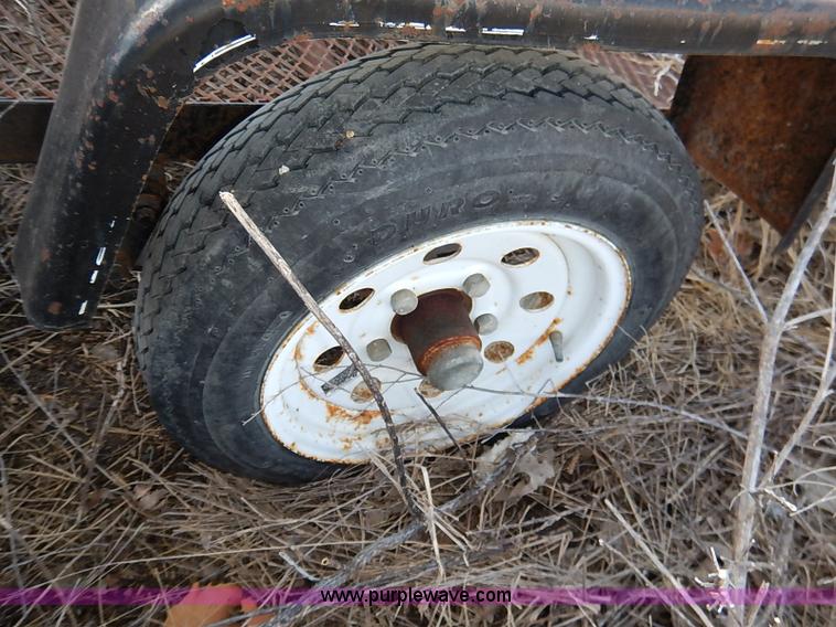 image for item BC9835 Shop built trailer