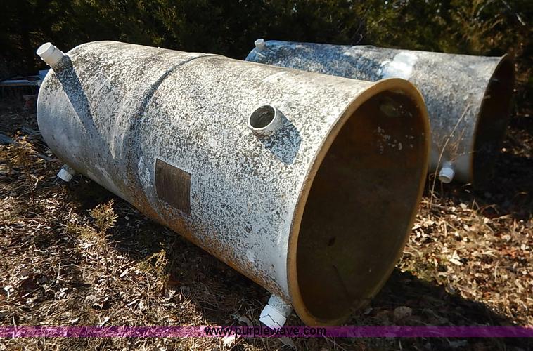 image for item BC9856 (2) ASS fiberglass vessel water tanks