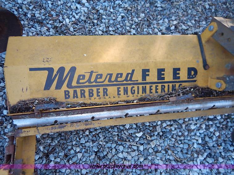 image for item BC9861 Barber metered feed seeder