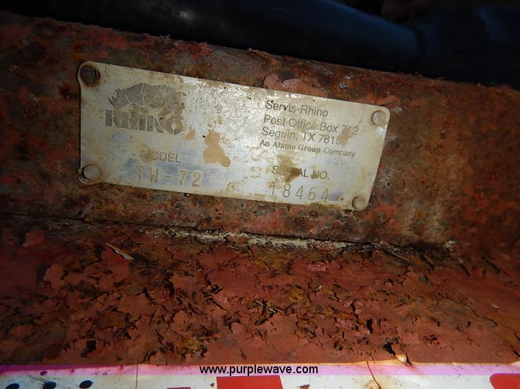 image for item BC9862 Rhino TW72 rotary mower