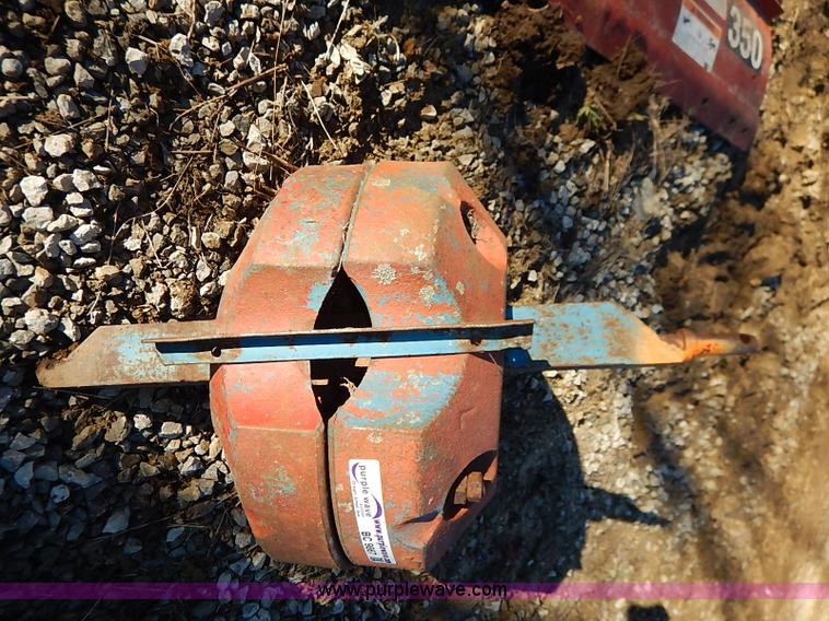 image for item BC9867 Shop built two point weight