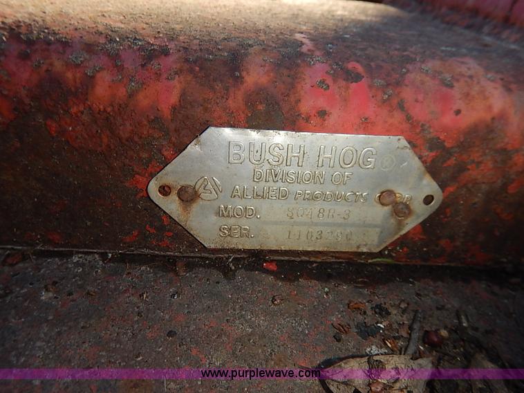 image for item BC9869 Bush Hog 4' rotary mower