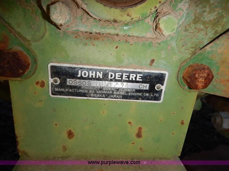 image for item BC9874 John Deere 950 tractor