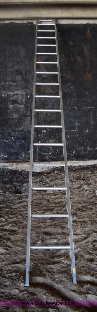 image for item BP9939 20' aluminum roof ladder