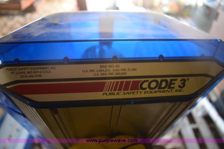 image for item BP9948 (2) Code 3 light bars