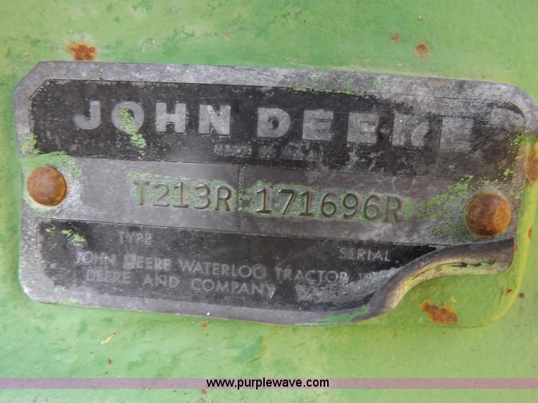 image for item H9006 1967 John Deere 4020 tractor