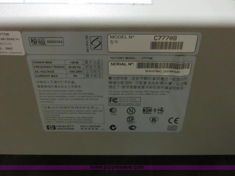 image for item I2421 HP DesignJet 500 plotter/printer