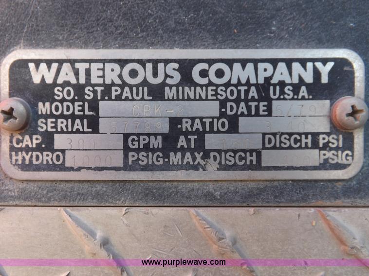 image for item K3059 1985 Dodge W350 Custom fire truck