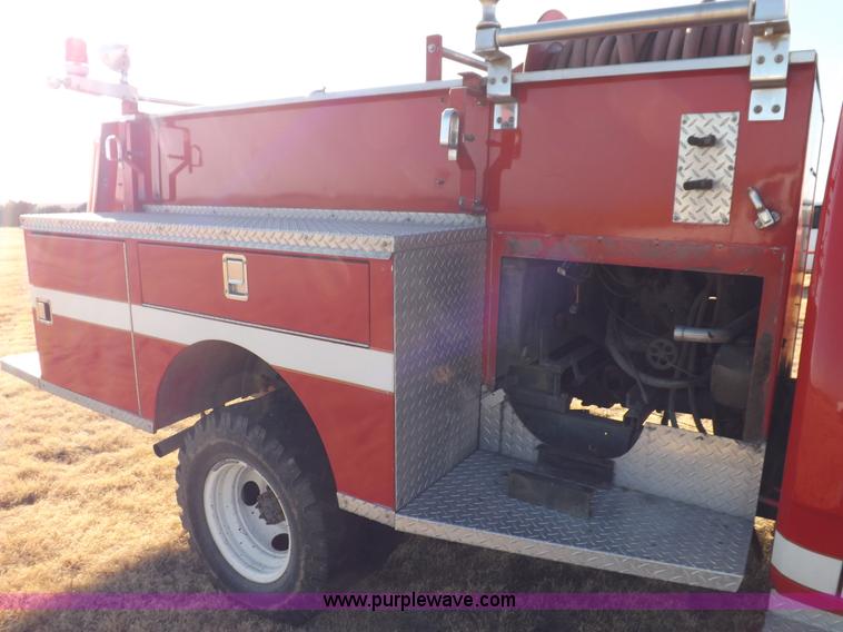 image for item K3059 1985 Dodge W350 Custom fire truck