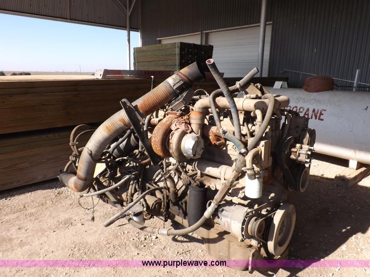 image for item K3064 Cummins NTC 14.0L six cylinder turbo diesel engine