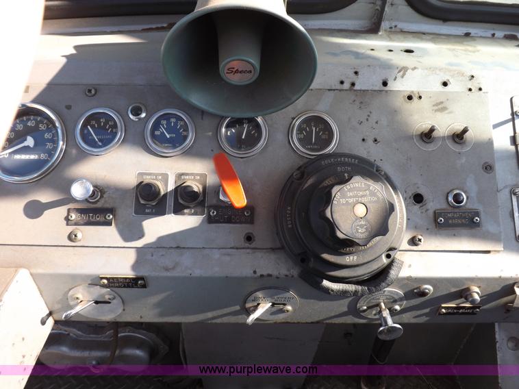 image for item K3066 1968 International CO-819D fire truck