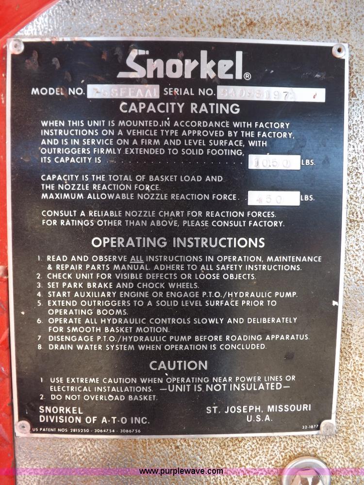 image for item K3066 1968 International CO-819D fire truck