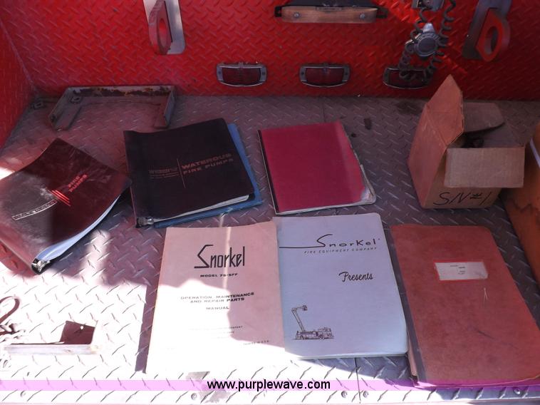 image for item K3066 1968 International CO-819D fire truck