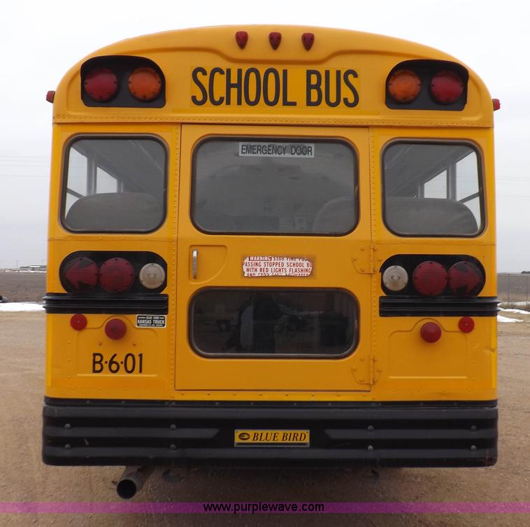 image for item K3116 2001 Chevrolet B7 Blue Bird bus
