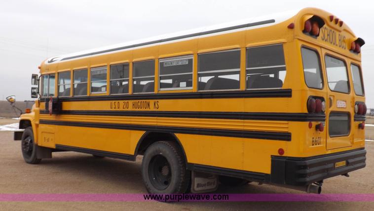 image for item K3116 2001 Chevrolet B7 Blue Bird bus
