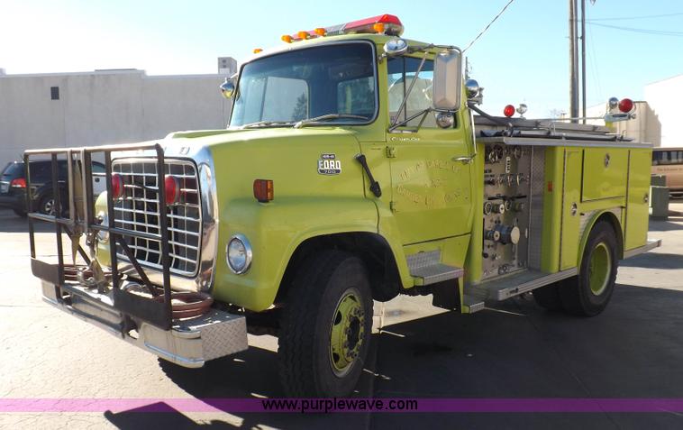 image for item K3133 1980 Ford 700 fire truck