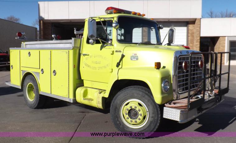 image for item K3133 1980 Ford 700 fire truck