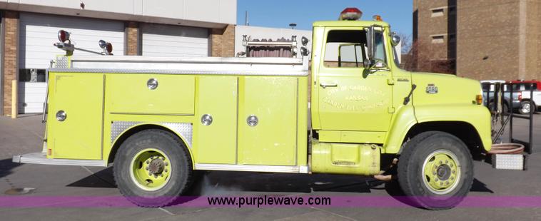 image for item K3133 1980 Ford 700 fire truck