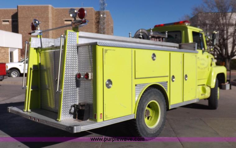 image for item K3133 1980 Ford 700 fire truck