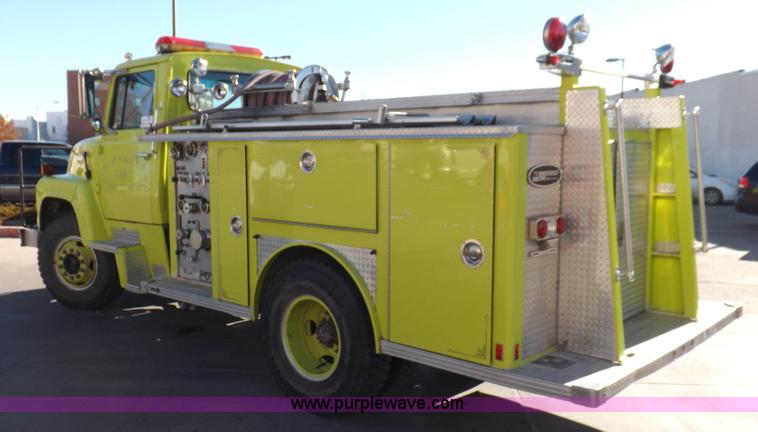 image for item K3133 1980 Ford 700 fire truck