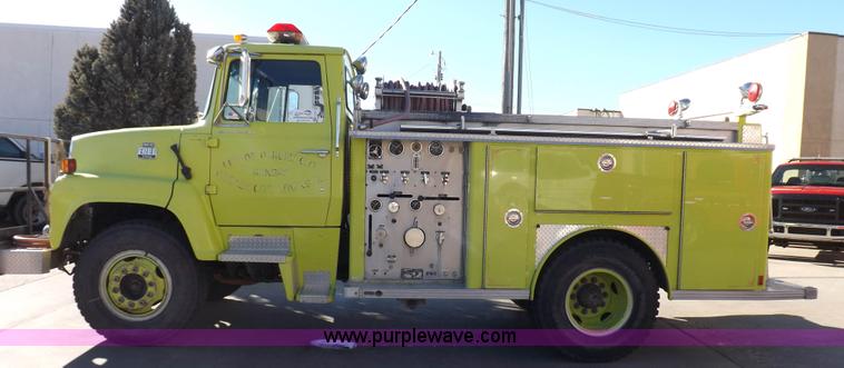 image for item K3133 1980 Ford 700 fire truck