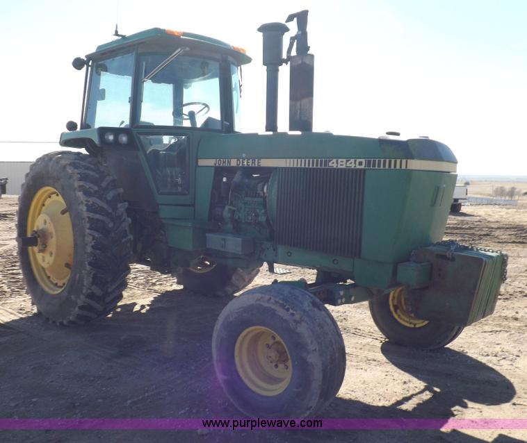 image for item K3161 1981 John Deere 4840 tractor