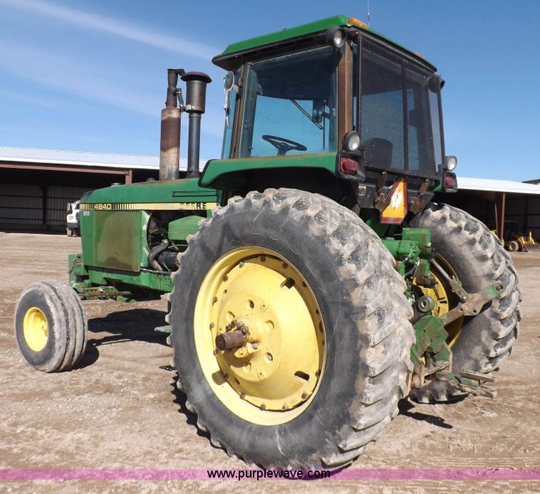image for item K3161 1981 John Deere 4840 tractor