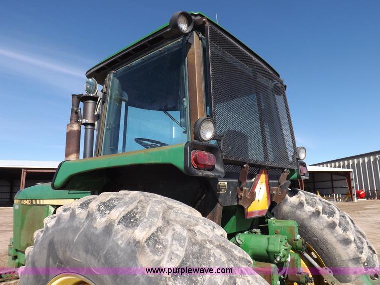 image for item K3161 1981 John Deere 4840 tractor