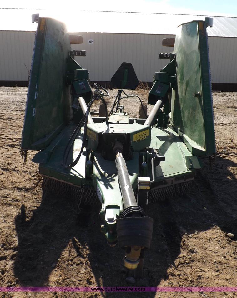 image for item K3162 John Deere HX15 batwing rotary mower
