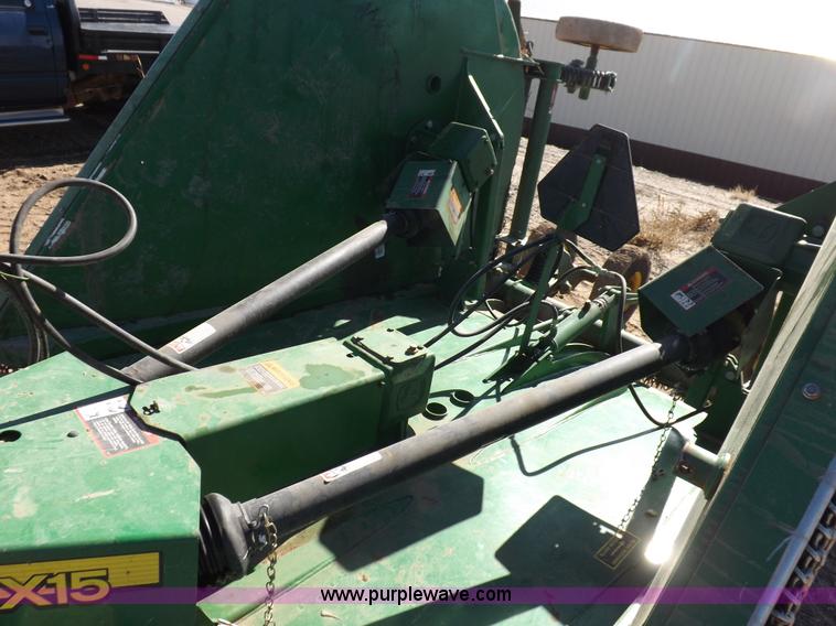 image for item K3162 John Deere HX15 batwing rotary mower