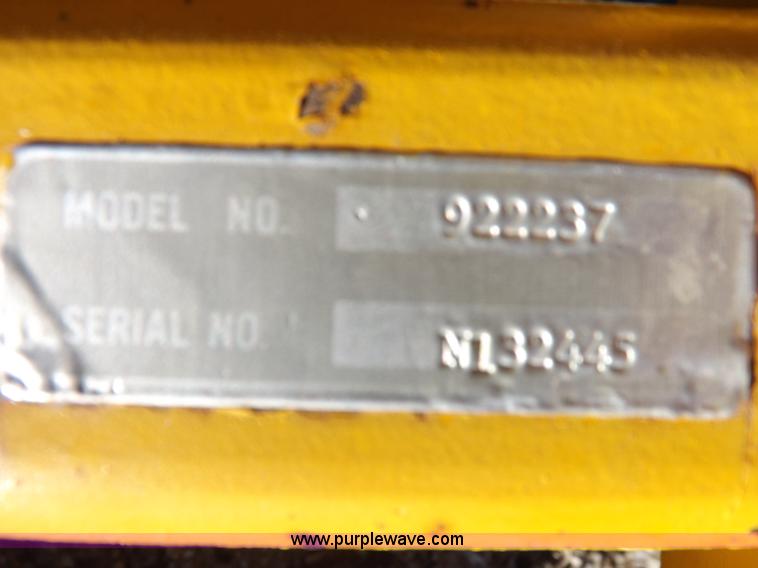 image for item K3176 Hustler Power Rake attachment